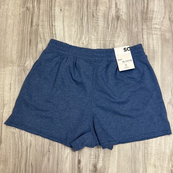 SO Girls Elastic Waist with Pockets Vintage Shorts size XL - Picture 3 of 9
